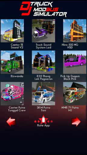 DJ Truck Mod Bus Simulator