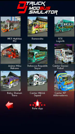 DJ Truck Mod Bus Simulator