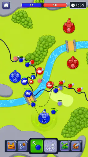 Dots Commander: RTS War