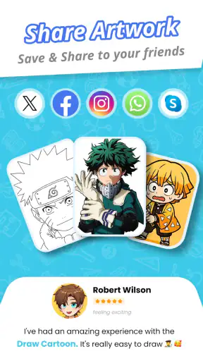 Draw Cartoon - AR Sketch App