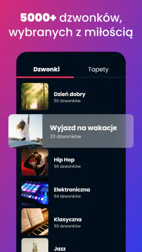 Dzwonki na telefon piosenki