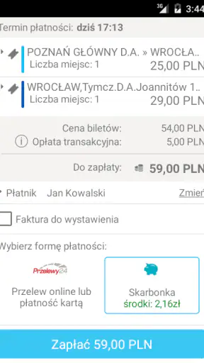 e-podróżnik: bilety i rozkłady