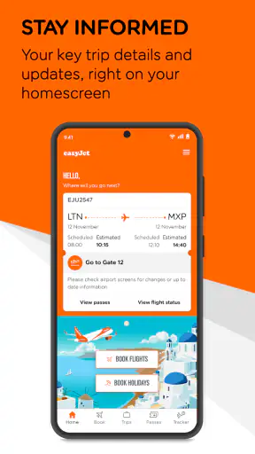 easyJet: Travel App