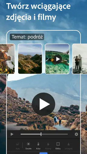 Edytor wideo i zdjęć Lightroom