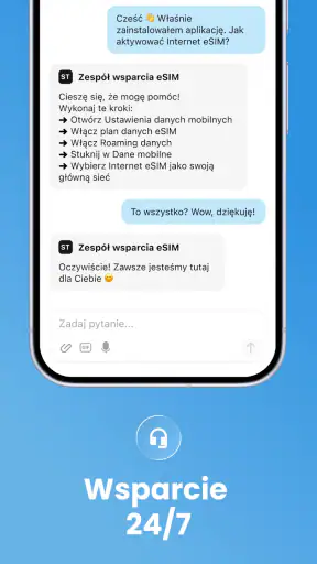 eSIM Internet na Podróże
