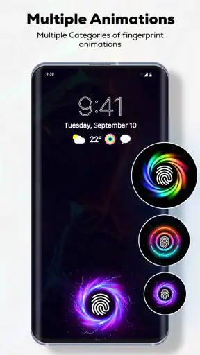 Fingerprint Live Animation App