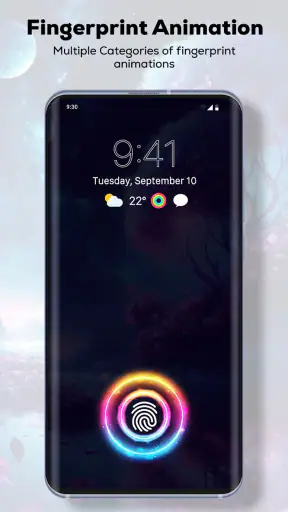Fingerprint Live Animation App