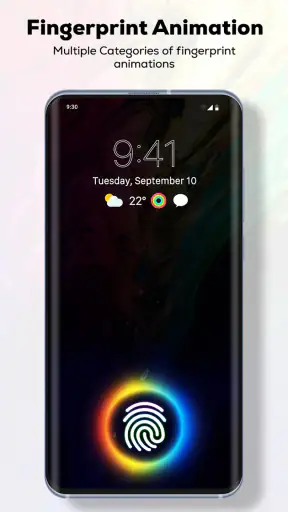 Fingerprint Live Animation App