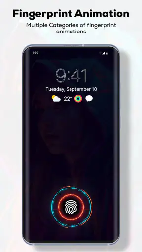 Fingerprint Live Animation App