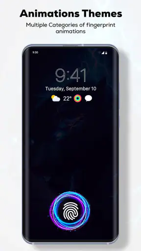Fingerprint Live Animation App