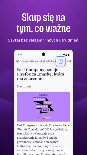 Firefox prywatna przeglądarka