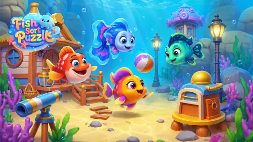Fish Sort Puzzle: Match Games