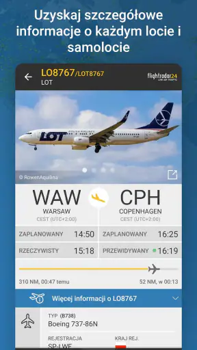 Flightradar24 | Radar lotów
