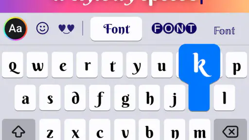 Fonts: czcionki klawiatura