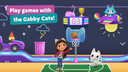 Gabbys Dollhouse: Cat Games