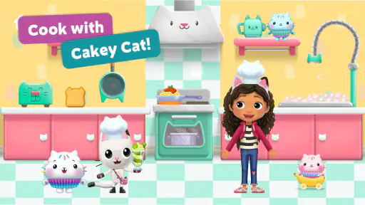 Gabbys Dollhouse: Cat Games