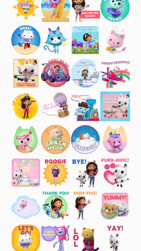 Gabby's Dollhouse Stickers