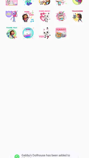Gabby's Dollhouse Stickers