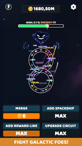 Galactic Merge Idle