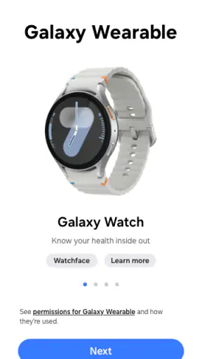 Galaxy Wearable