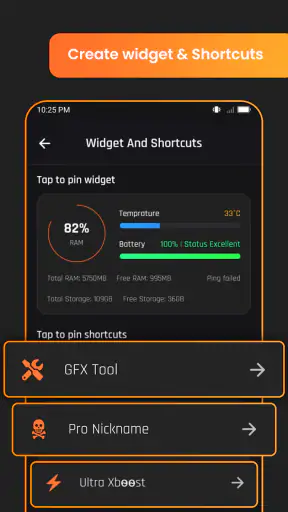 Game booster GFX Fire Fix