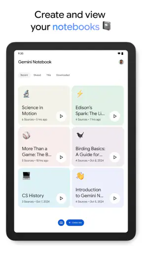 Gemini Notebook