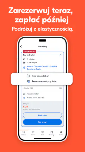 GetYourGuide: Podróże & Bilety