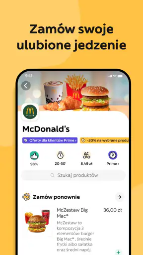 Glovo-dostawa jedzenie i inne