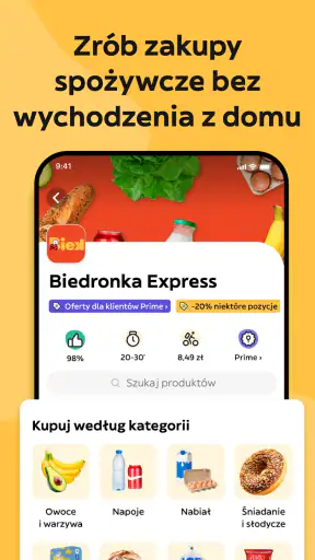 Glovo-dostawa jedzenie i inne