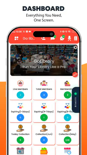 GoLibrary Library Manager App