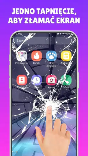 Haha Broken, Pęknięty Ekran