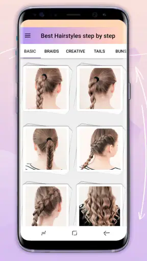 Hairstyles step by step