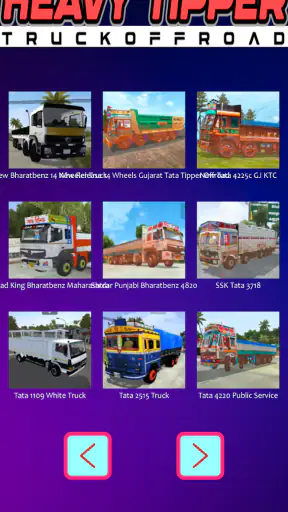 Heavy Tipper Truck Offroad