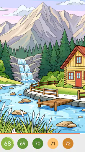 HueNook: Happy Coloring