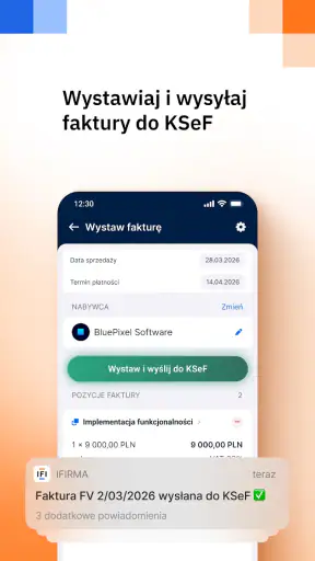 IFIRMA KSeF faktury księgowość