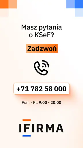 IFIRMA KSeF faktury księgowość
