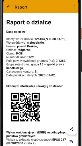 InfoDziałka - granice działki