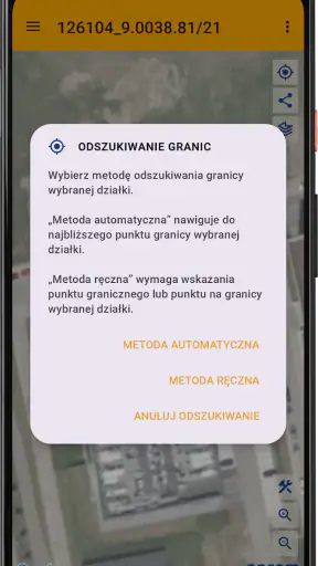 InfoDziałka - granice działki