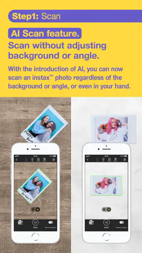 instax UP! -Scan instax photos