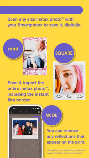 instax UP! -Scan instax photos