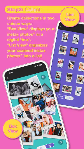 instax UP! -Scan instax photos