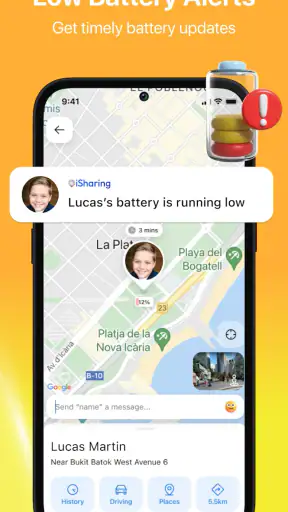 iSharing: Śledzenie telefonu