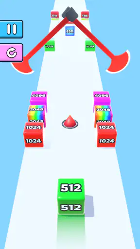Jelly Run 2048