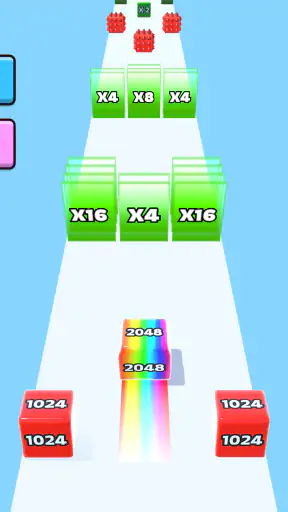Jelly Run 2048