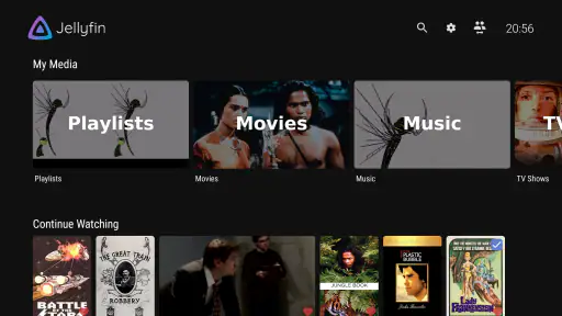 Jellyfin for Android TV