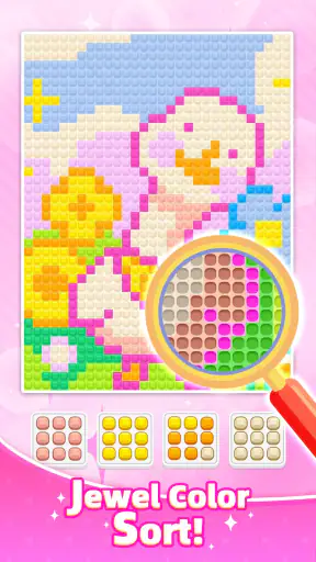 Jewel Color Sort: Gems Art