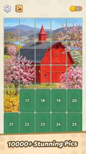 Jigsolitaire Master Puzzle