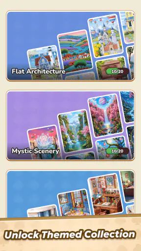 Jigsolitaire Master Puzzle