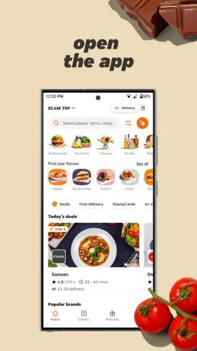Just Eat: Food and Shops