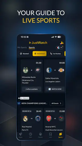 JustWatch - Streaming Guide